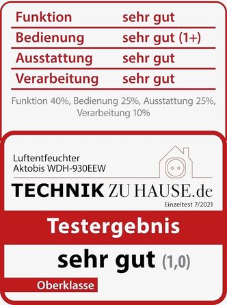 Зволожувач повітря Aktobis WDH-106LE - тиха робота, 40 л/добу