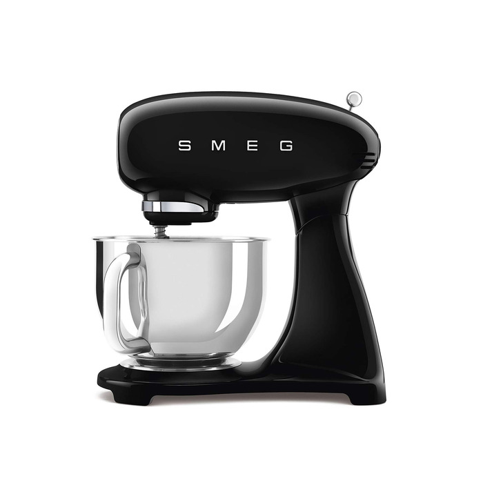 Планетарний міксер Smeg SMF03PKEU, 800 Вт, 10 швидкостей, з набором вінчиків, колір Rose (чорний)
