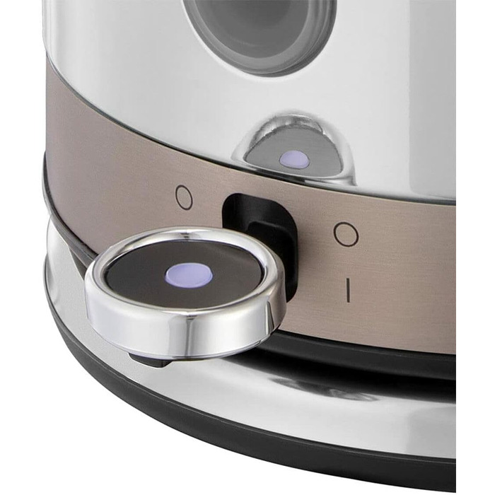 Електричний чайник Russell Hobbs Distinctions 1.5л з нержавіючої сталі, титан, з фільтром від накипу