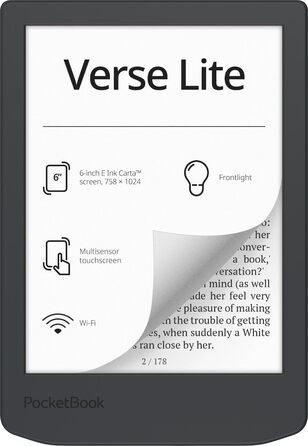 Pocketbook Verse Lite - електронна книга, eReader