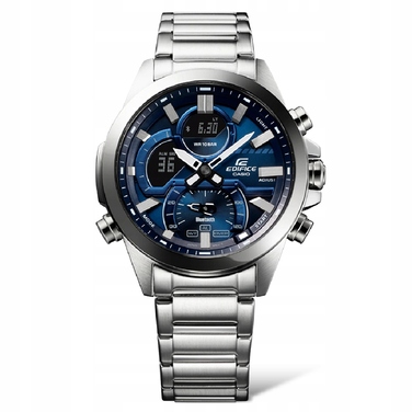 Чоловічий годинник Casio ECB-30D з секундоміром, водонепроникністю та Bluetooth