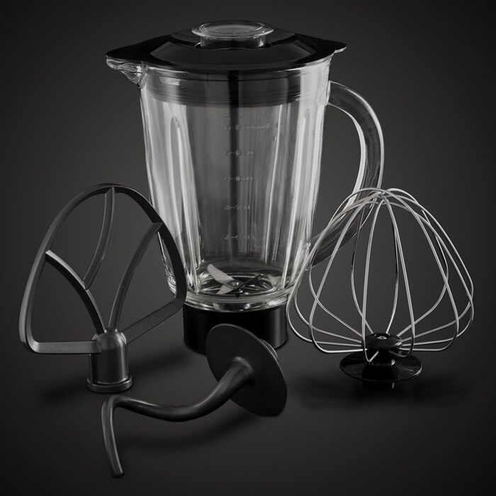 Кухонна машина Russell Hobbs Multi стаціонарний блендер, 1.5 л, червоний Desire, 23480-56