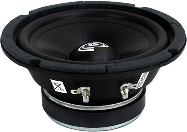 Автомобільна акустика Pyle PDMR6 16,5 см, 300 Вт, середньочастотний динамік, герметична задня частина, паперова мембрана, 93 дБ, 8 Ом