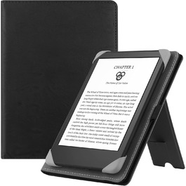 Чохол-книжка для 6-дюймових eReaders: Kindle, Kobo, Tolino, Pocketbook, Sony - чорний