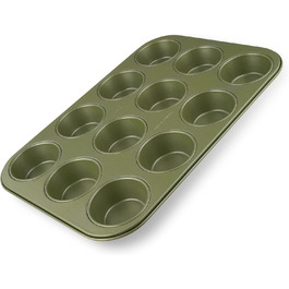 Форма для випікання Zenker Green Vision Ø 20 см з високим бортиком – сталева, з антипригарним покриттям (для тортів, мафінів)