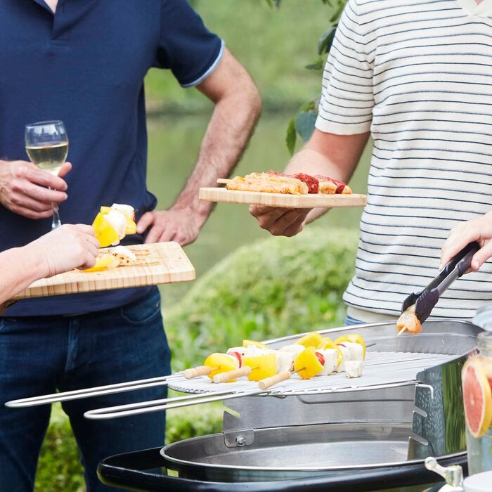 Кругла решітка Barbecook 43 см з двома ручками з нержавіючої сталі для гриля Optima/Loewy 45