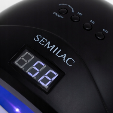 UV LED лампа Semilac All Black 24W/48W, чорна