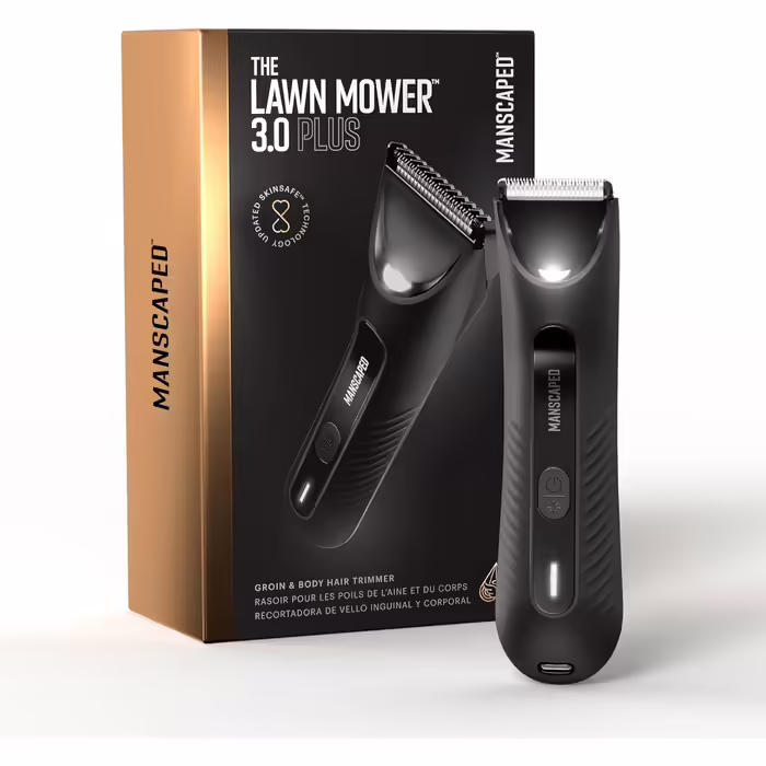 Тример для тіла та зони бікіні MANSCAPED Lawn Mower 3.0 Plus, водонепроникний, акумуляторний, SkinSafe, USB-C, для чоловіків
