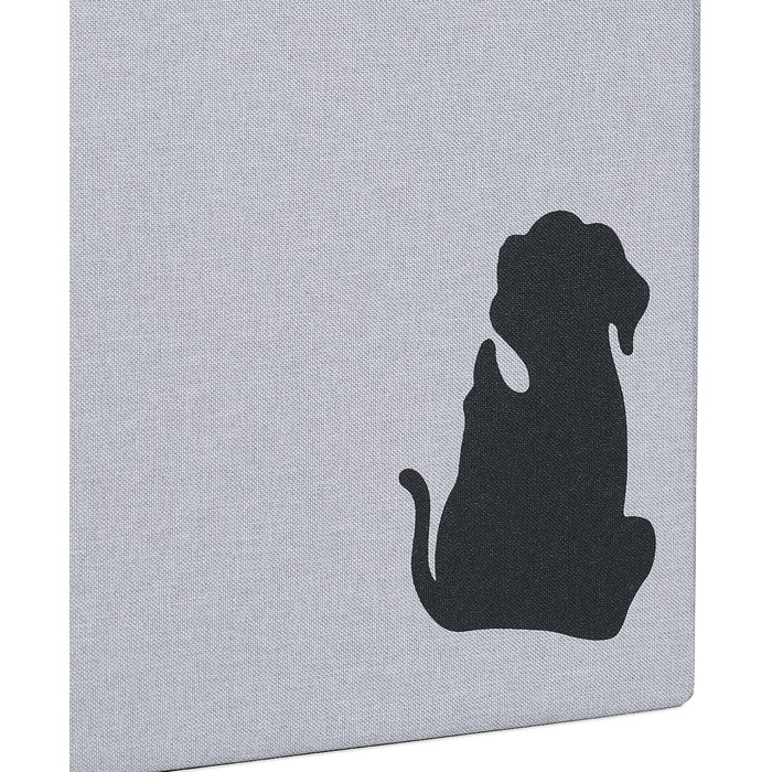 Кігтечка для котів Relaxdays, складна, 100 кг, з подушкою, сіра, 40.5 x 72 x 40.5 см