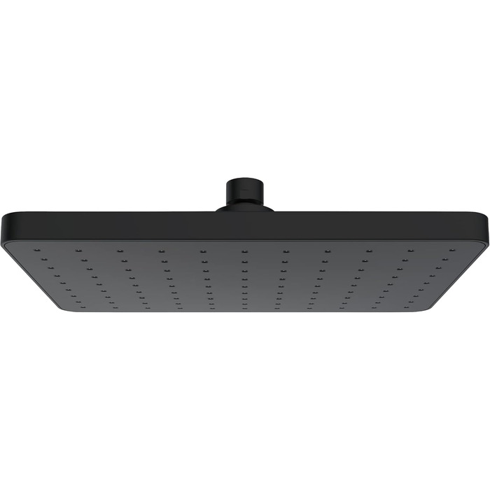 Автоматичний душ WENKO Rain, антикальк, з функцією самоочищення, 17x25 см, хром/чорний матовий