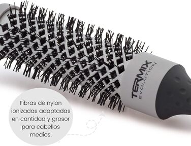 Набір плойок Termix Evolution Basic з іонізацією, ромбоподібною перфорацією, ергономічною ручкою, 5 розмірів для середньої та товстої волосся