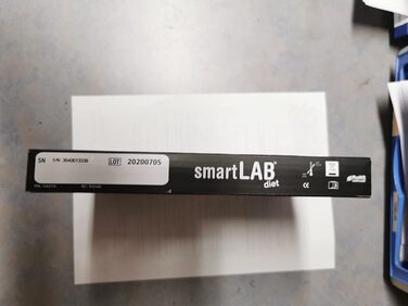 smartLAB Nutritional Analysis Scale - 5kg | Digital Food Scale with Food Nutrition Scale | Smart Kitchen Scale Diet Scale Black for Diabetics