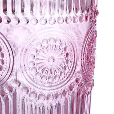 Relaxdays Vintage-Style Drinking Glasses, Set of 4