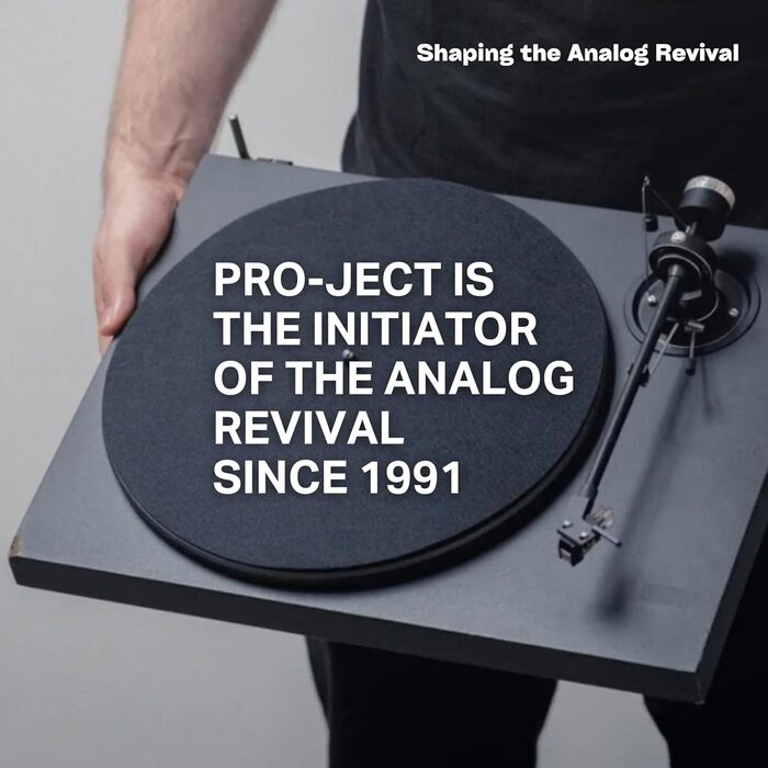 Pro-Ject Primary E White – Вініловий програвач для аудіофілів, Plug&Play