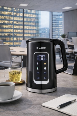 Електричний чайник 2500 Вт, 1,7 л, бездротовий, з регулюванням температури та WiFi