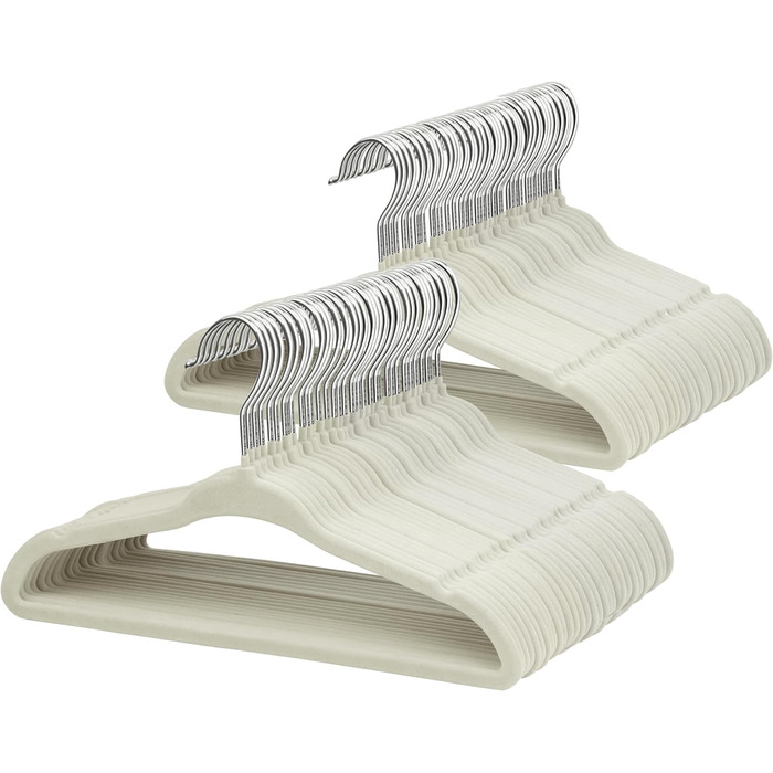 Плечики для дитячого одягу ManGotree з велюру, 30 шт. з обертовим гачком, плечики для дітей та дитячого одягу, бежеві