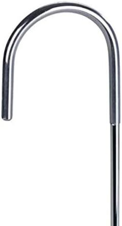 WENKO Thermostat Shower Caddy Model Milo, Shower shelf for hanging on the faucet, shelf made of stainless steel (rust-proof), 25 x 36 x 14 cm, Polished