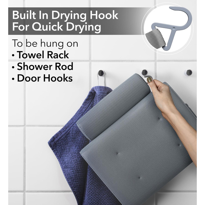 Everlasting Comfort Luxury Bath Pillow - Head, Neck, and Back Support Cushion for Bathtub, Spa, and Soaking