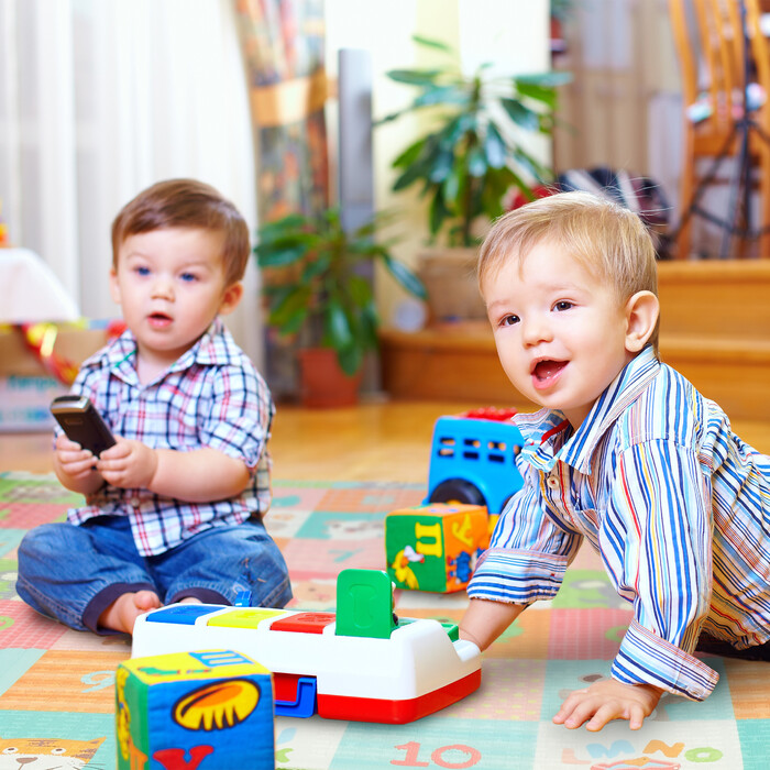 Relaxdays Foldable Play Mat - Animals