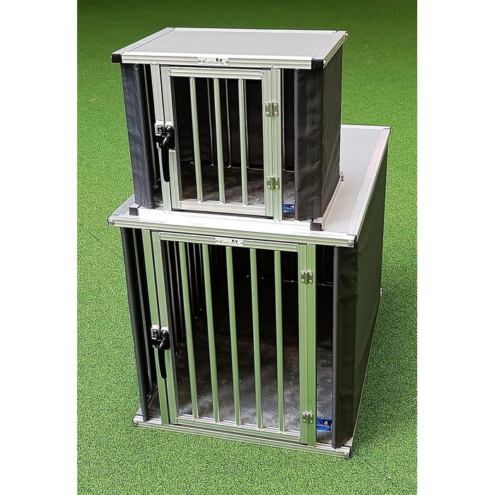 Callieway® ALU DOGBOX - алюмінієва переноска для собак (XL/S)