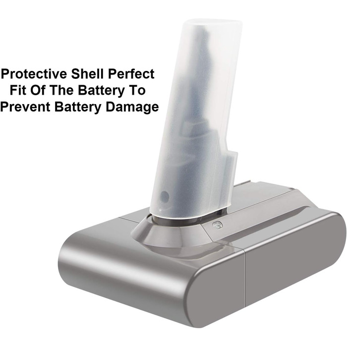 Акумулятор ARyee V7 сумісний з пилососами Dyson V7 Trigger, V7 Animal, V7 Fluffy, V7 Motorhead (з щіткою, пре-фільтром та післяфільтром)