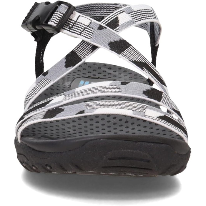 Сандалі жіночі Skechers Reggae Tasse - Oh,snap! чорно-білі (38 EU)