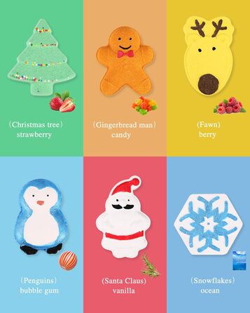 Набір прикрас для ялинки на Новий Рік, 42 шт. (Червоний, Зелений, Золотий)