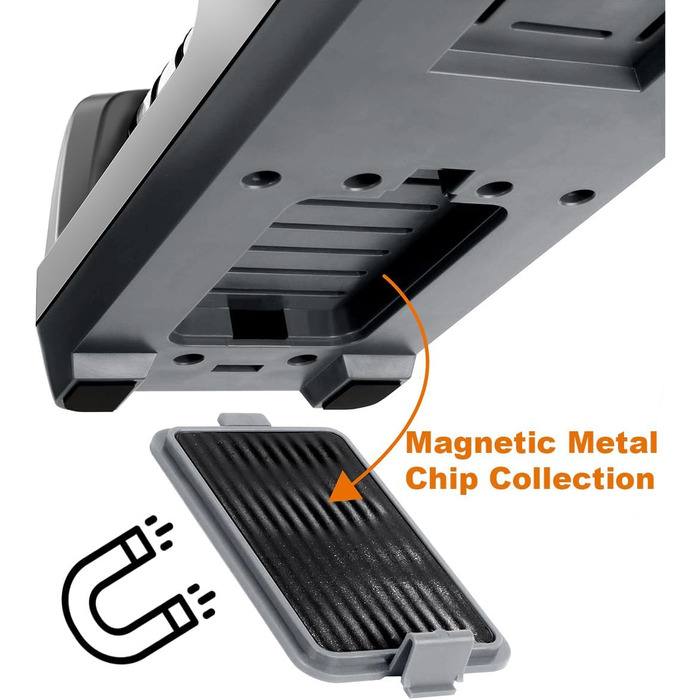 VERSAINSECT Точилка для ножів - електрична, для кухонних та керамічних ножів, 15°, з алмазним абразивом, 3-ступенева, срібна
