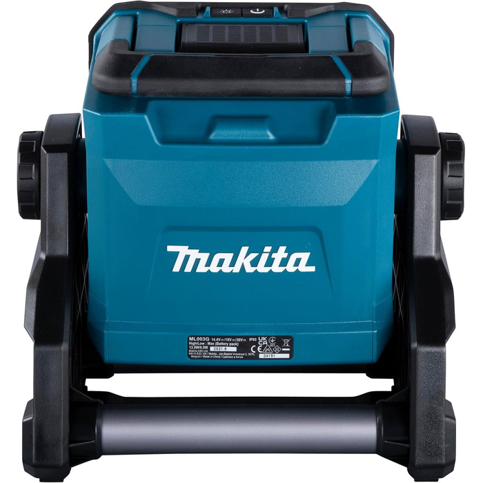Світлодіодний акумуляторний прожектор Makita ML003G 18-40V, 1100 лм, 2 режими яскравості, IP65, поворот 240°, без акумулятора та зарядного
