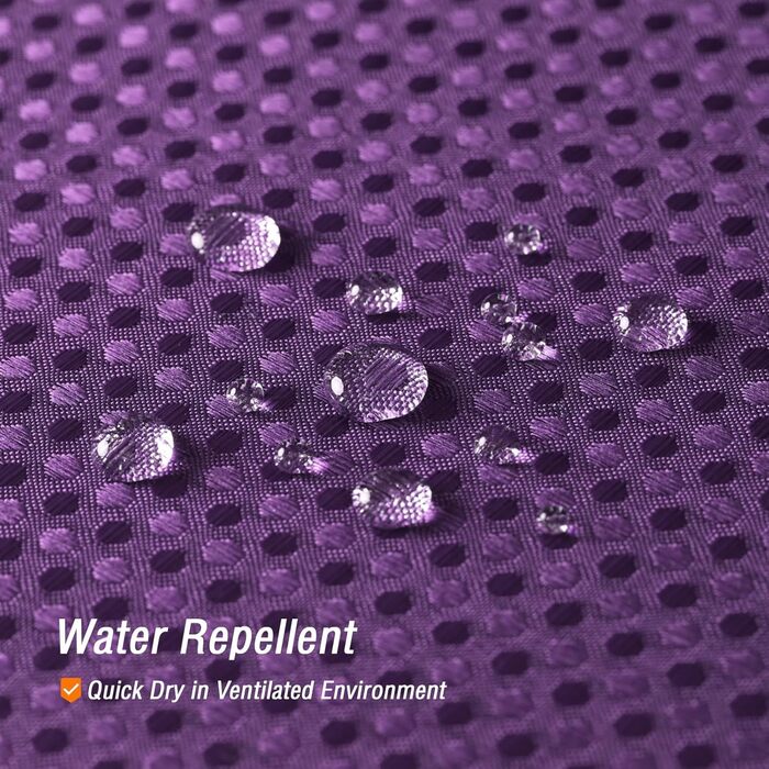 Драпіруваний душовий завіс Gibelle 183x213 см, вафельний візерунок, текстиль, фіолетовий, водонепроникний, для прання в машині