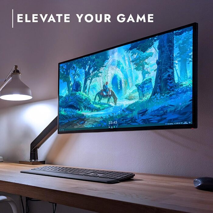 Кріплення для монітора Invision MX450: регульований кронштейн для моніторів 24'-40' VESA 75/100mm, 2-15 кг