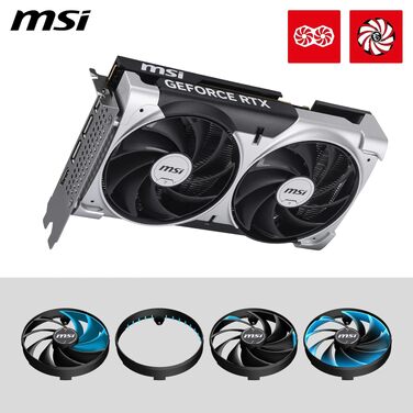 Відеокарта MSI GeForce RTX 5050 VENTUS 2X OC 8GB GDDR6, PCIe 5.0