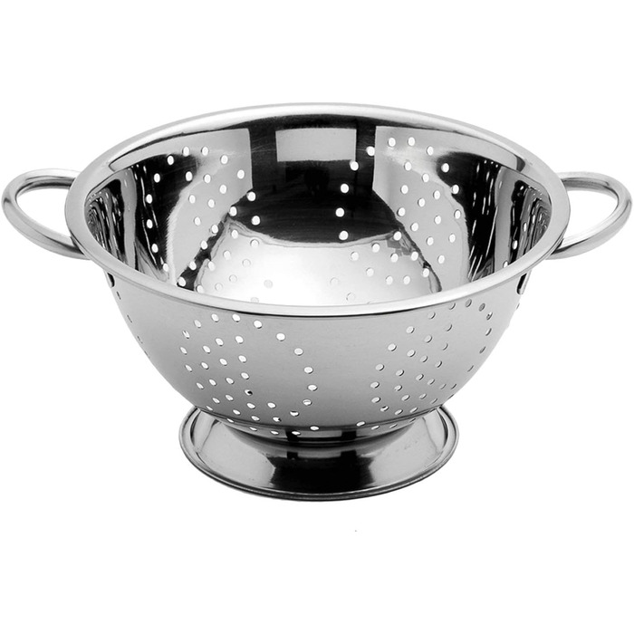 Ніж сито для макаронів Menax - нержавіюча сталь, кухонне сито, 18/24 см