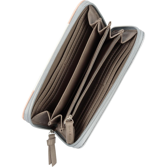 TOM TAILOR Juna Women's Wallet Purse Zipper Large