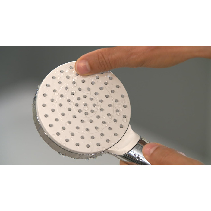 hansgrohe Crometta Shower Set, 0.65 m, water-saving, White/Chrome