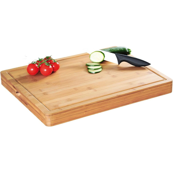 Дошка для нарізання Kesper 55125 з бамбука, 50x40x5 см