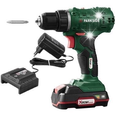 Акумуляторний шурупокрут Parkside 20 V, 487358