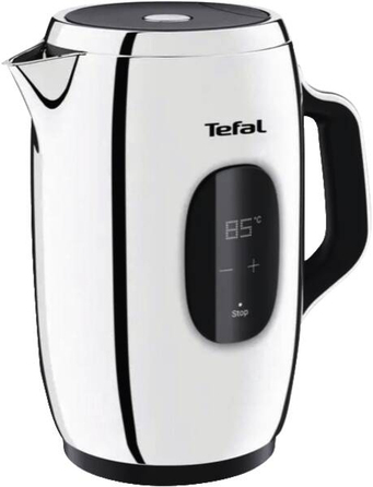 Електричний чайник Tefal Majestuo, 2400 Вт, 1,5 л, сріблястий/сірий