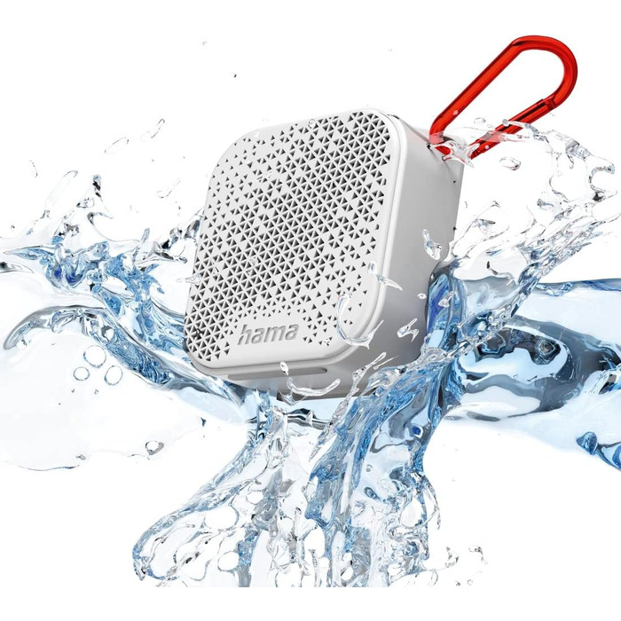 Hama Набір 2-в-1 Bluetooth колонок 3.0, водонепроникні 30W (білі). Портативні, плавучі, TWS, IP67, до 10 годин роботи