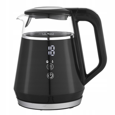 Електричний чайник Kamille KM1712, 1100 Вт, 1 л, чорний