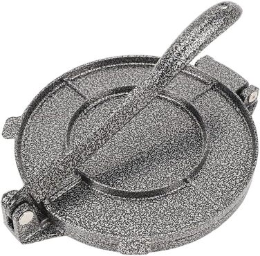 Прес для тортилій з чавуну, 16 см - для тортилій, чапати, кесадільї, роті, фладенброт, піци, млинців