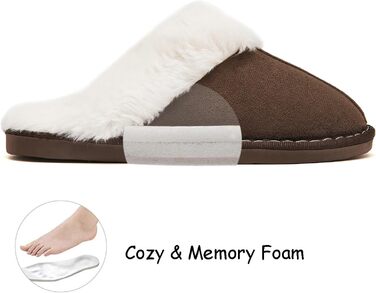 Тапочки халатні теплі, плюшеві, з піною пам'яті для дому та вулиці (жіночі/чоловічі)