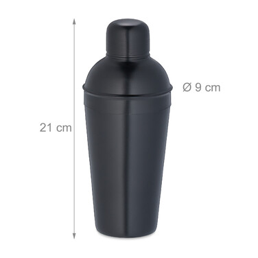 Relaxdays 5-Piece Cocktail Shaker Set