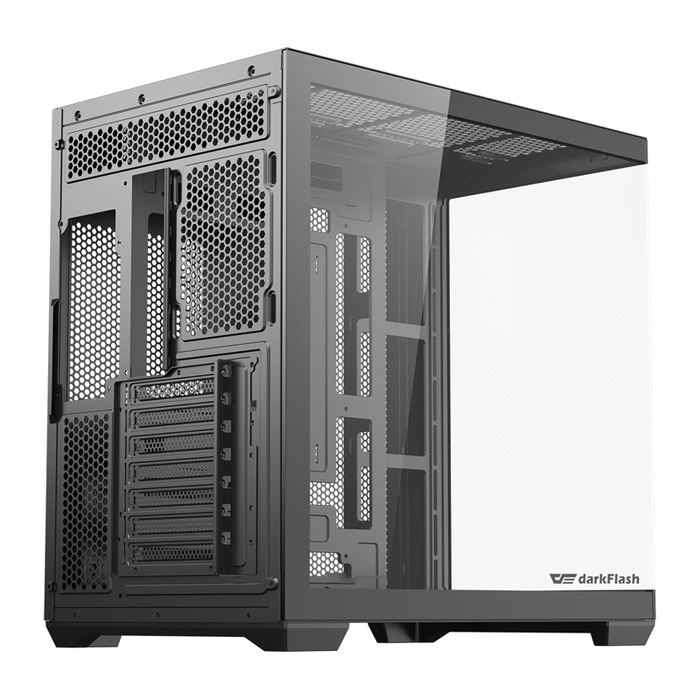 Корпус DarkFlash C280 BLK NoF Full Tower, чорний