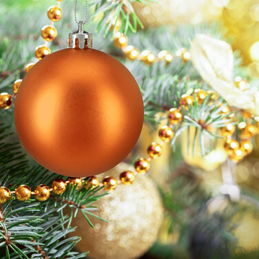 Relaxdays Set of 100 Christmas Baubles
