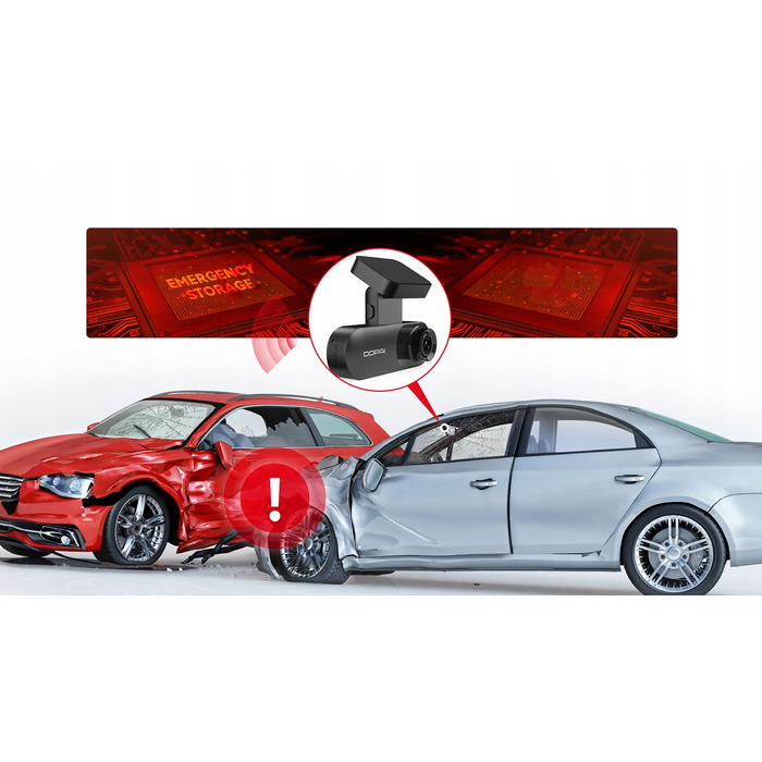 Автомобільний відеореєстратор DDPAI N3 Pro з GPS, задньою камерою та комплектом Hardwire Kit