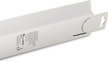 Стрічка розеток FeinTech MD000632 6-fach з USB, захистом від перенапруги, 3680 Вт, біла, 1.5 м