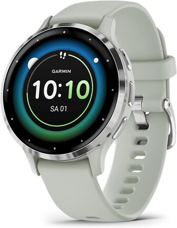 Розумний годинник Garmin Venu 3S 41mm: Фітнес-трекер з AMOLED-дисплеєм, 10 днів роботи, 30+ спортивних функцій, Bluetooth, Music, GarminPay, режим для інвалідних візків