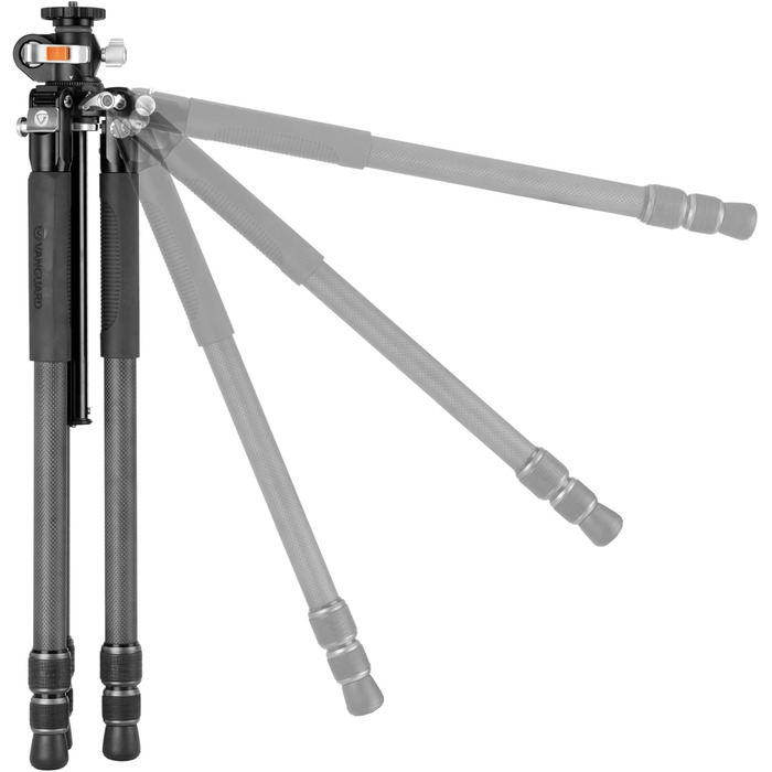 Карбоновий штатив Vanguard VEO 3+ 263CP з відкидною центральною колоною для фото та відео (без головки)