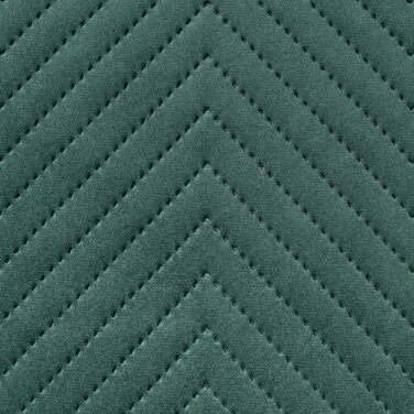 Зручна лежанка-будка для собак та котів, розмір L, зелений велюр | 34 x 44 x 38 см